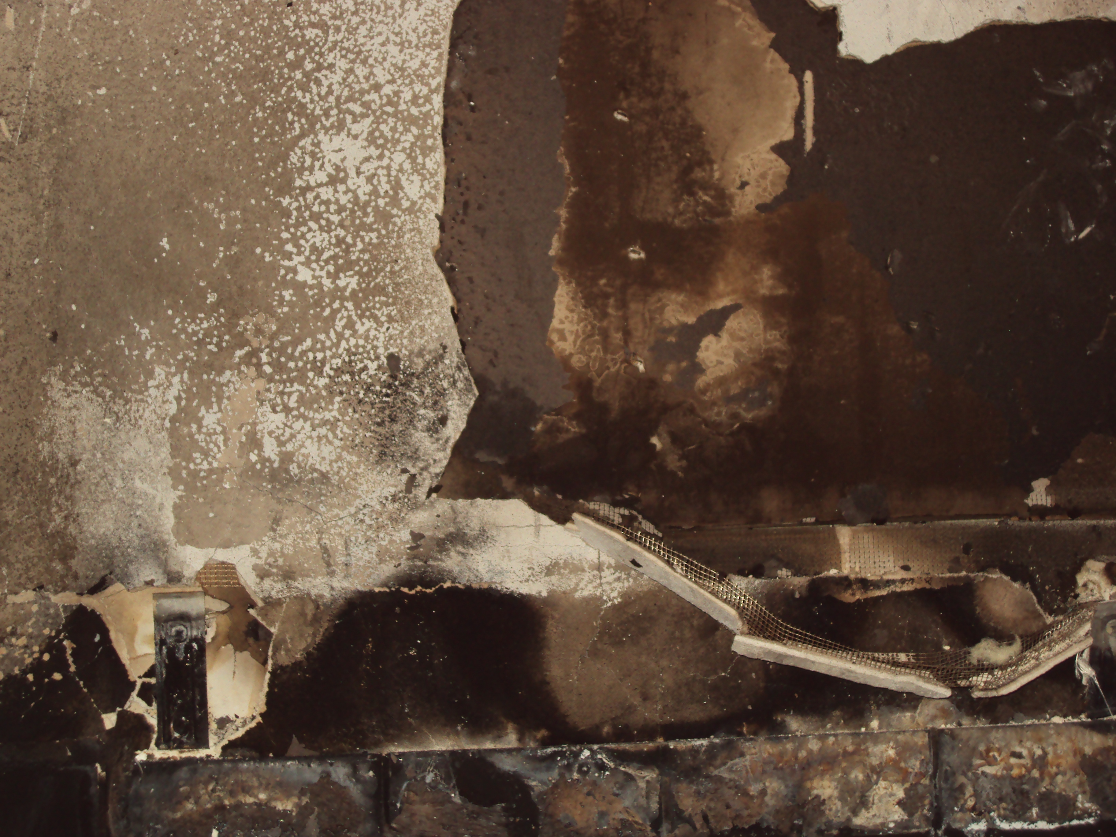 Public-domain close-up fire damage photo